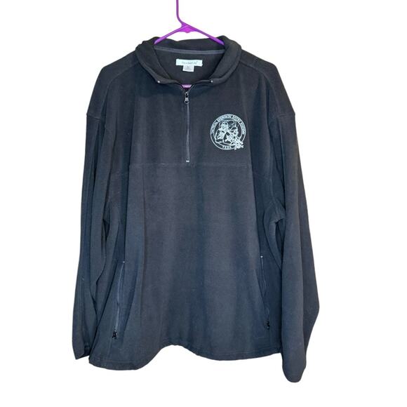 RARE - NWOT Featherlite Tactical TEES Black Fleece Pullover Size XL - Picture 1 of 4